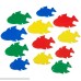 Childcraft Preschool Manipulative Fish Blocks Assorted Colors Set of 420
